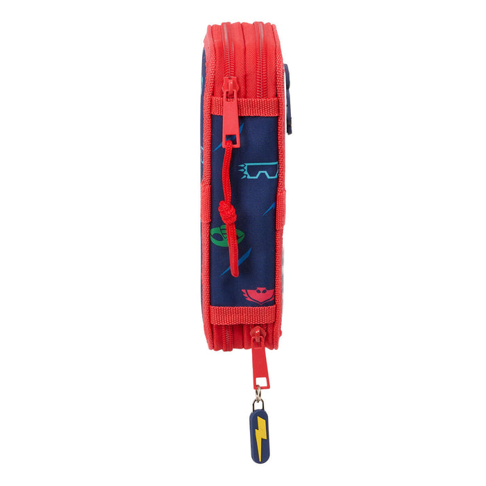 Penar Școlar PJ Masks Ready Bleumarin 12.5 x 19.5 x 4 cm 28 Piese