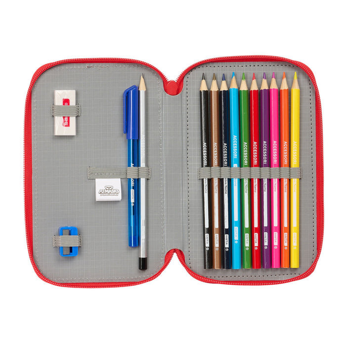 Penar Școlar PJ Masks Ready Bleumarin 12.5 x 19.5 x 4 cm 28 Piese