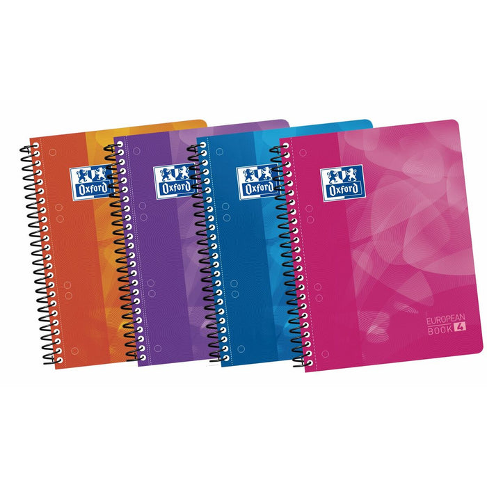 Notebook Oxford Multicolor A5 5 Piese 120 Frunze
