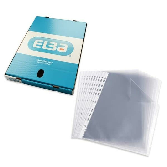 Huse/Capace Elba Transparent A4 (100 Unități)