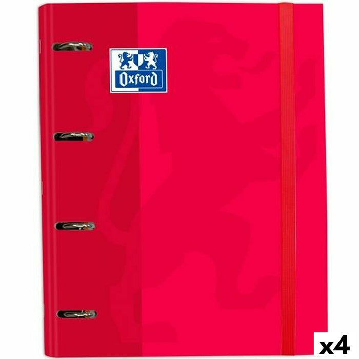Biblioraft Oxford Classic Roșu A4+ (4 Unități)