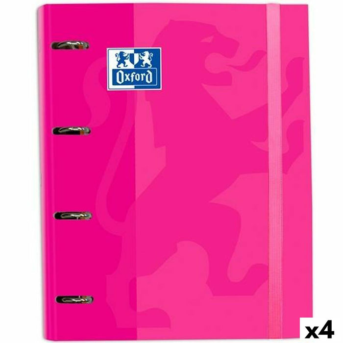 Biblioraft Oxford Classic Fucsia A4+ (4 Unități)