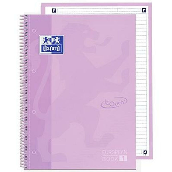 Notebook Oxford European Book School Lavandă A4 5 Piese