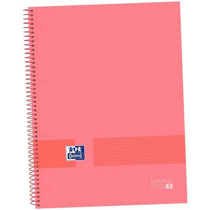 Notebook Oxford &You Roz Pepene Verde A4 5 Piese