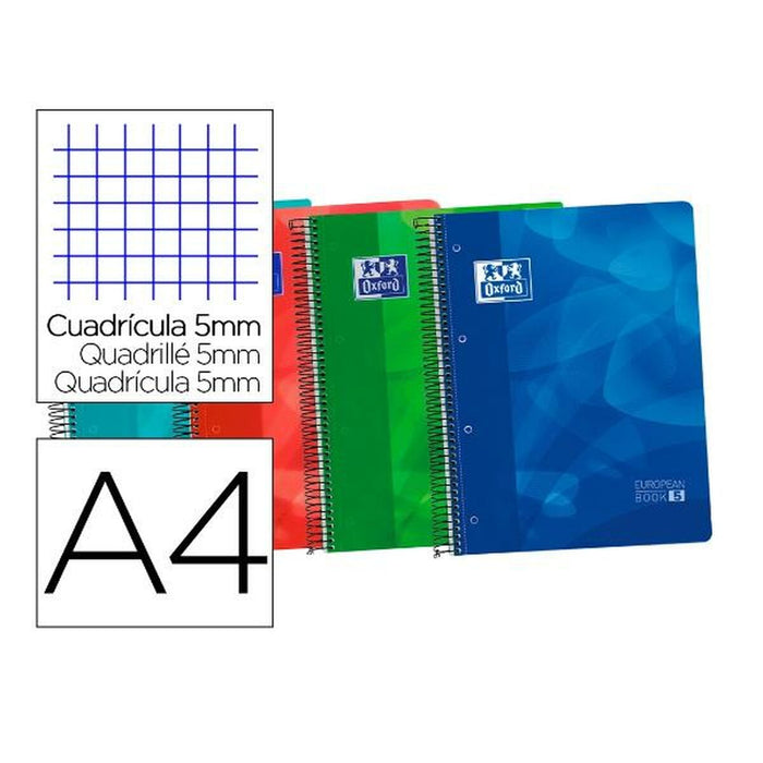 Notebook Oxford 100430278 Multicolor Micro perforat