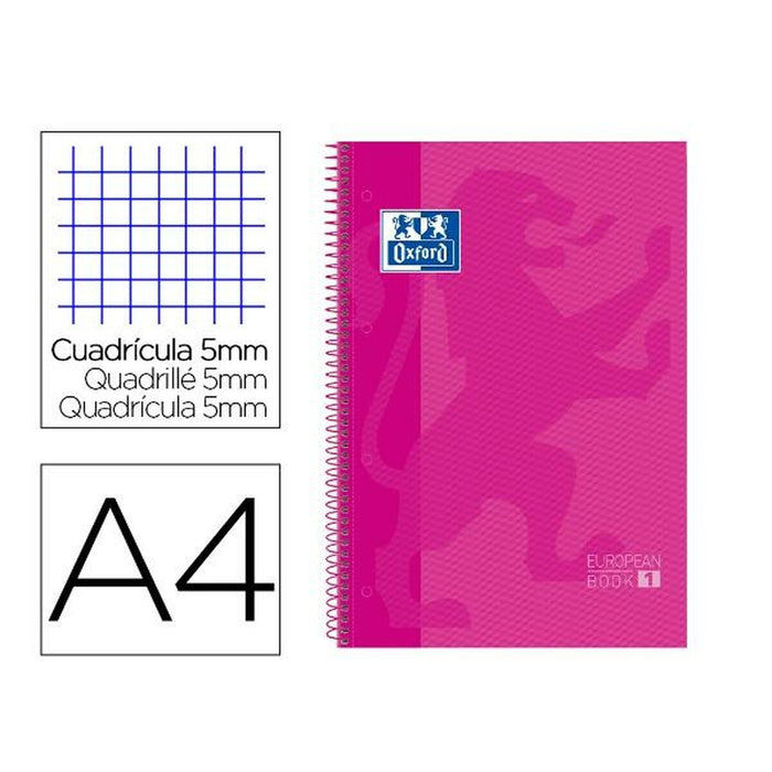 Notebook Oxford 100430270 Fucsia A4