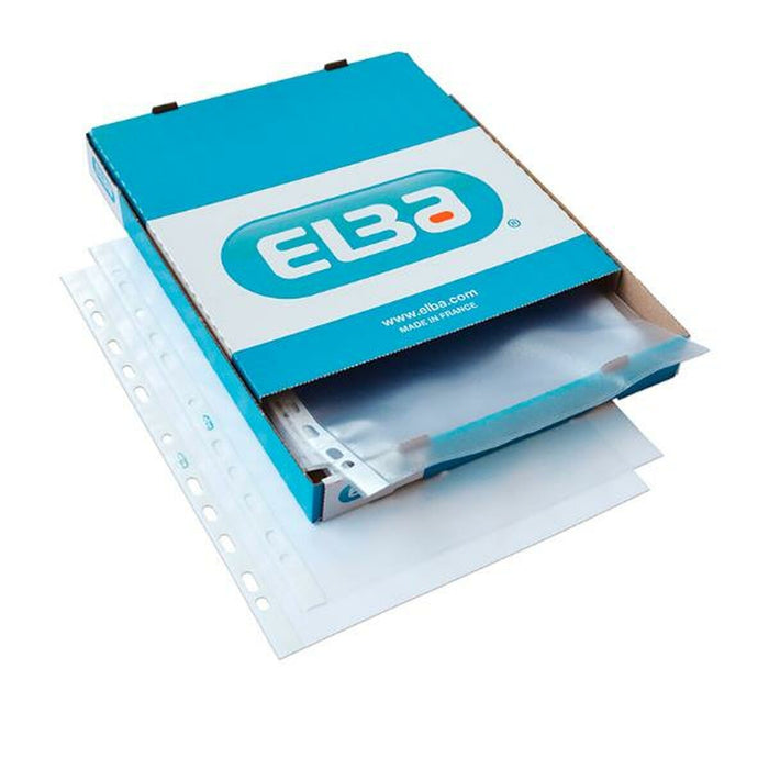 Huse/Capace Elba 400005370 Transparent Plastic A4 (100 Unități)