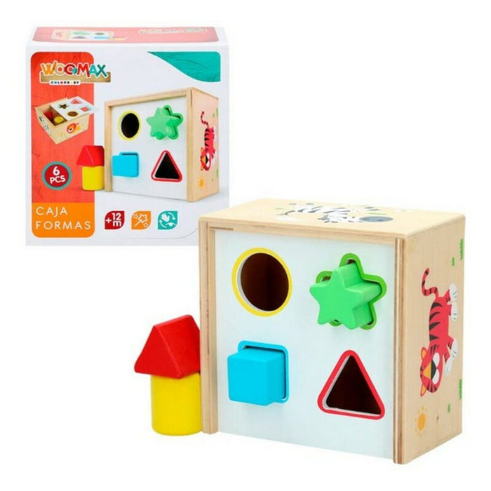 Joc din lemn Woomax (6 pcs)