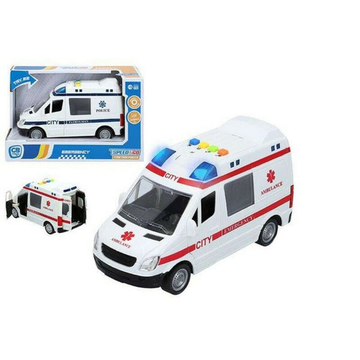 Ambulanță cu Lumină și Sunet Speed & Go