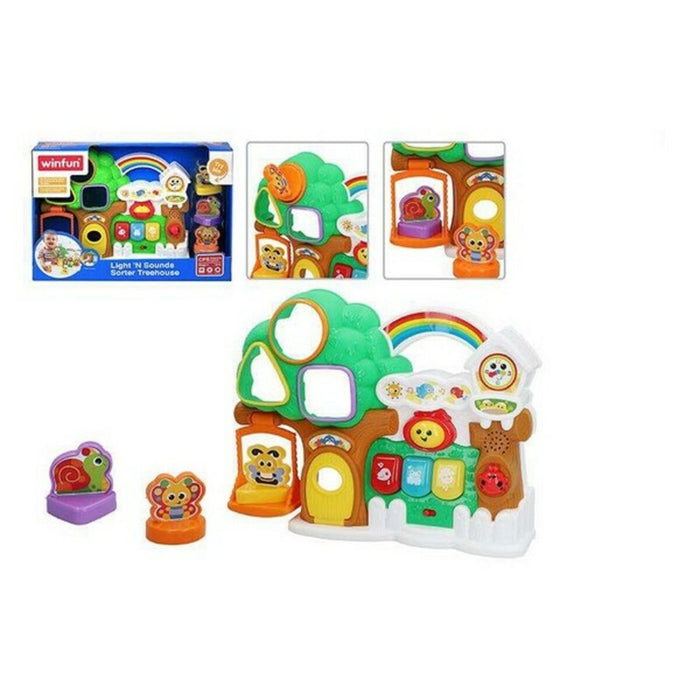 Jucărie interactivă WinFun Sorter Treehouse Winfun 32 x 24,5 x 7 cm