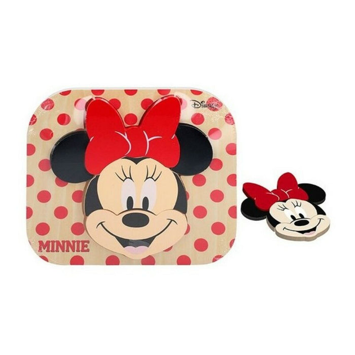 Puzzle pentru Copii din Lemn Minnie Disney 6 pcs (22 x 20 cm)