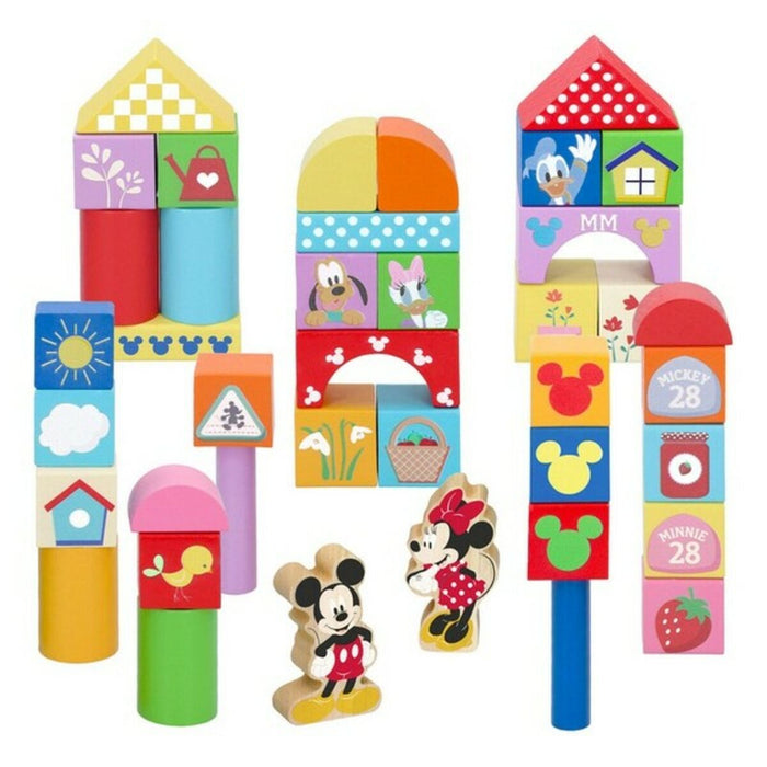Recipient cu Plăci de Construcție Disney (40 pcs)