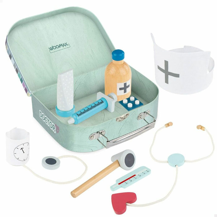 Trusă medicală de jucărie cu accesorii Woomax (10 pcs)