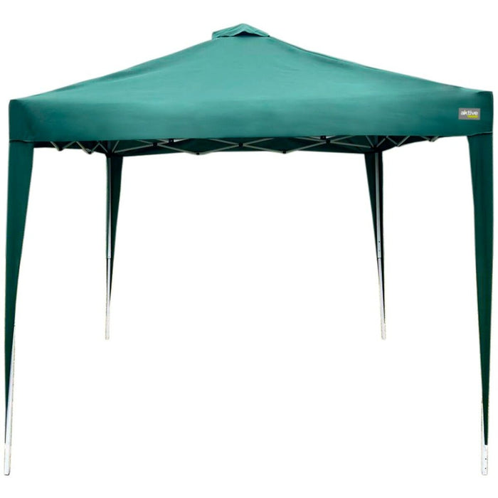 Chioşc Aktive 300 x 250 x 300 cm Pânză Oțel Verde