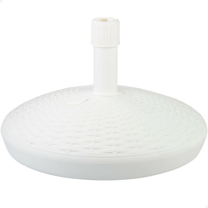 Bază pentru Umbrelă de Soare Aktive 58 x 35 x 58 cm Alb Plastic