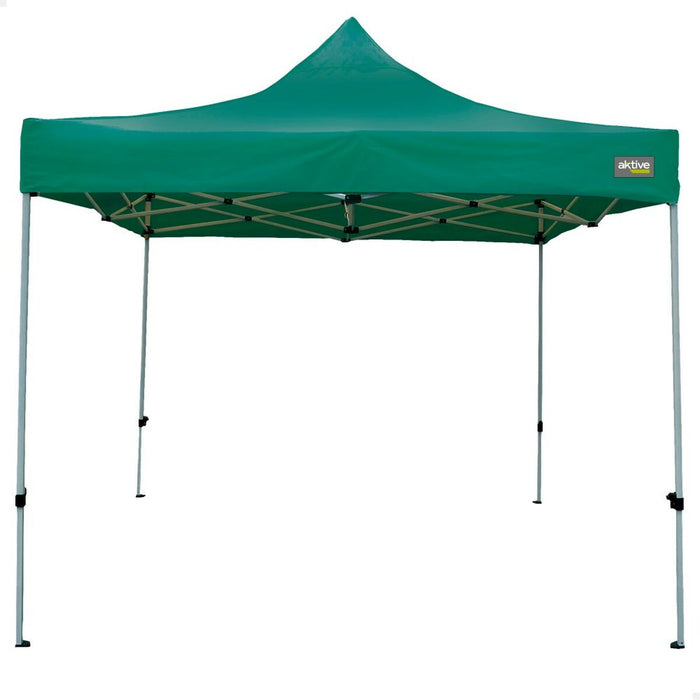 Chioşc Aktive Pliabil Înălțime reglabilă Oțel Poliester 420D Oxford Verde 300 x 320 x 300 cm