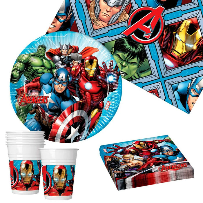 Set Articole de Sărbătoare The Avengers 37 Piese