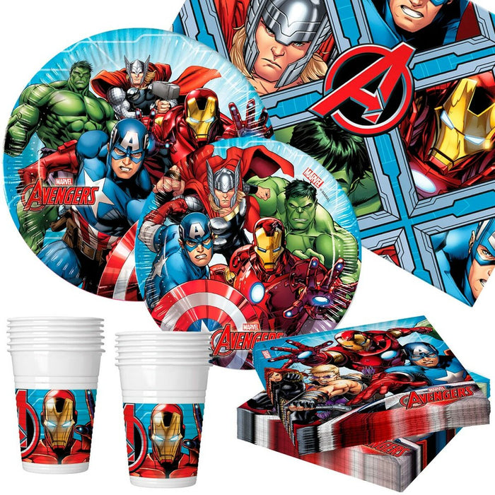 Set Articole de Sărbătoare The Avengers 89 Piese