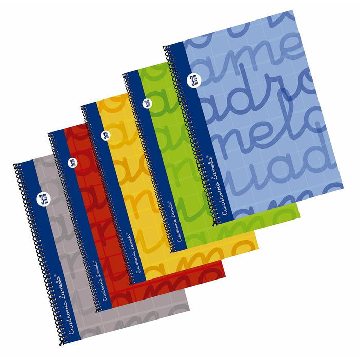 Notebook Lamela Multicolor Din A4 5 Piese 80 Frunze