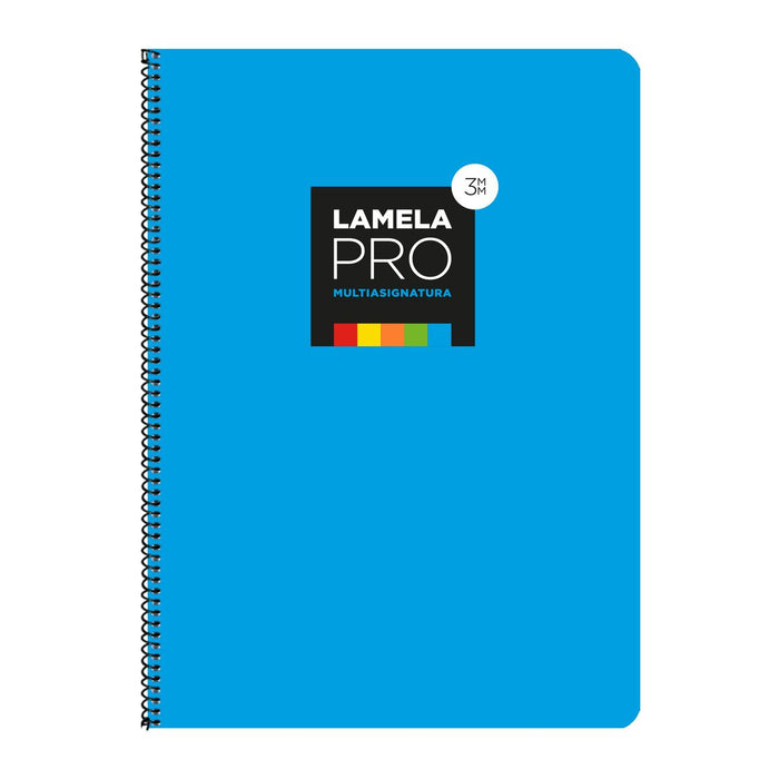 Notebook Lamela Albastru Din A4 5 Piese 100 Frunze
