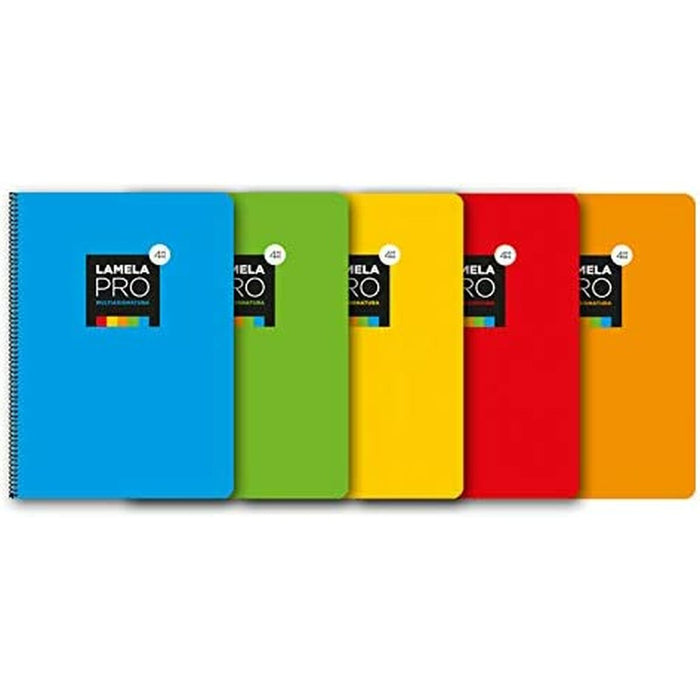 Notebook Lamela Multicolor Din A4 5 Piese 100 Frunze