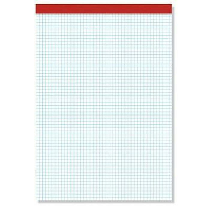 Carnet Notițe Pacsa 1/8" 80 Frunze Grila tipărită 4 mm Fără capac 10 Piese