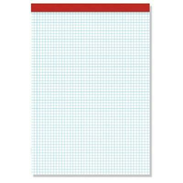 Carnet Notițe Pacsa 1/4" 80 Frunze Grila tipărită 4 mm Fără capac 10 Piese
