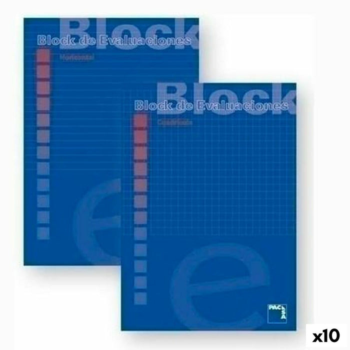 Carnet Notițe Pacsa Albastru A4 50 Frunze (10 Unități)