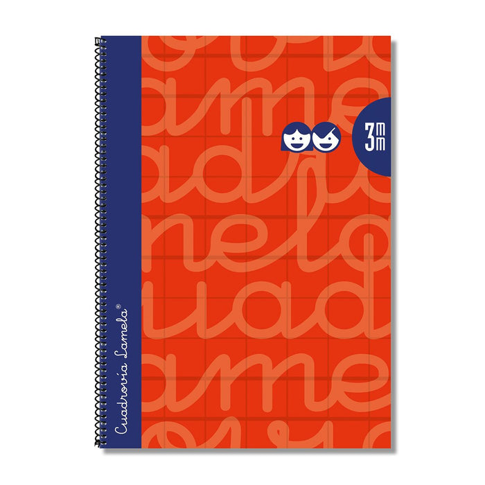 Notebook Lamela Roșu Din A4 5 Piese 80 Frunze