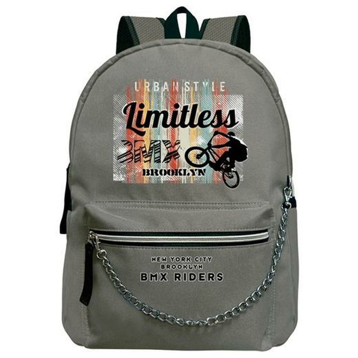 Ghiozdan SENFORT Bmx Limitless Gri