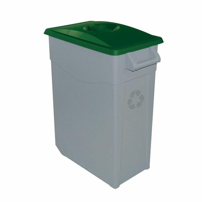 Găleată de gunoi pentru reciclare Denox 65 L Verde