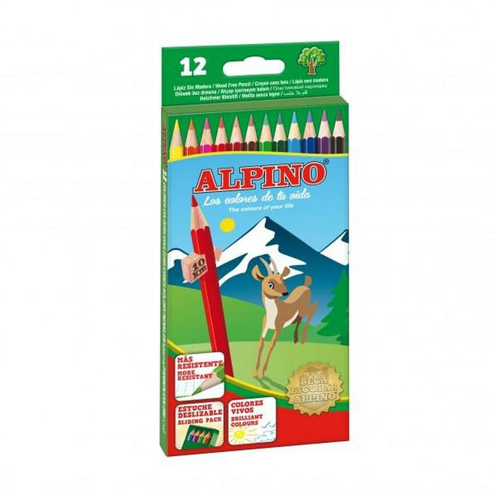 Creioane culori Alpino AL010654 Multicolor