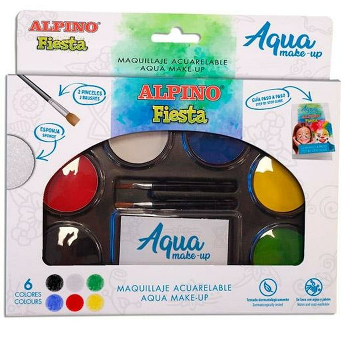 Machiaj pentru Copii Alpino Fiesta Aqua Acuarelă