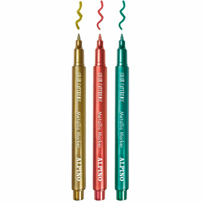 Marker permanent Alpino AR001086 1 mm