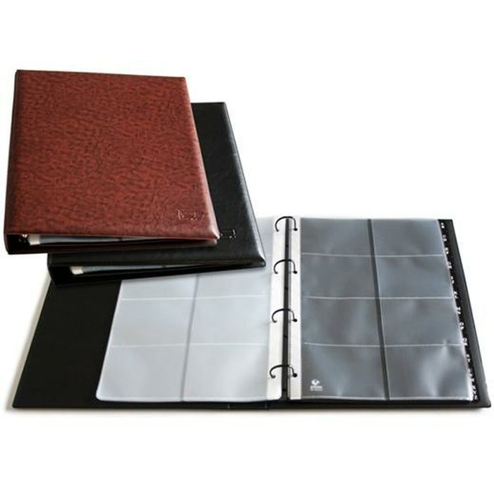 Portofel Carduri Grafoplas Executive Negru A4 PVC