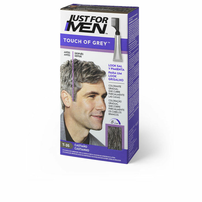 Vopsea Permanentă Just For Men Touch Of Grey Castaniu 40 g