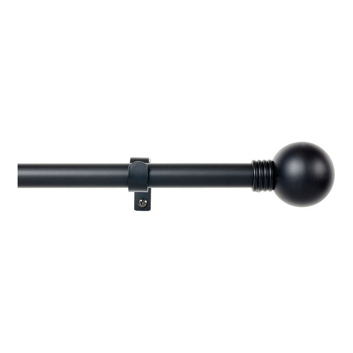 Bară de Perdea Stor Planet Extensibil Negru (110 cm)