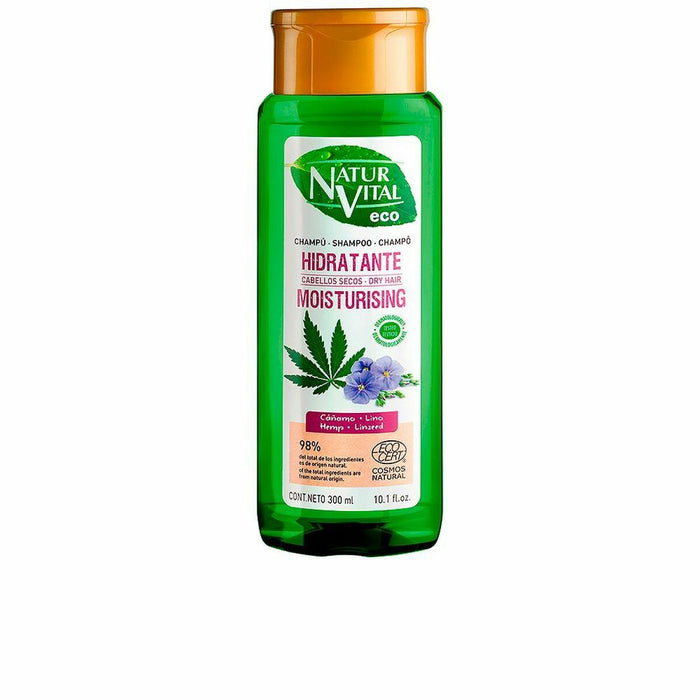 Șampon Hidratant Naturvital Eco Lin Cânepă (300 ml)