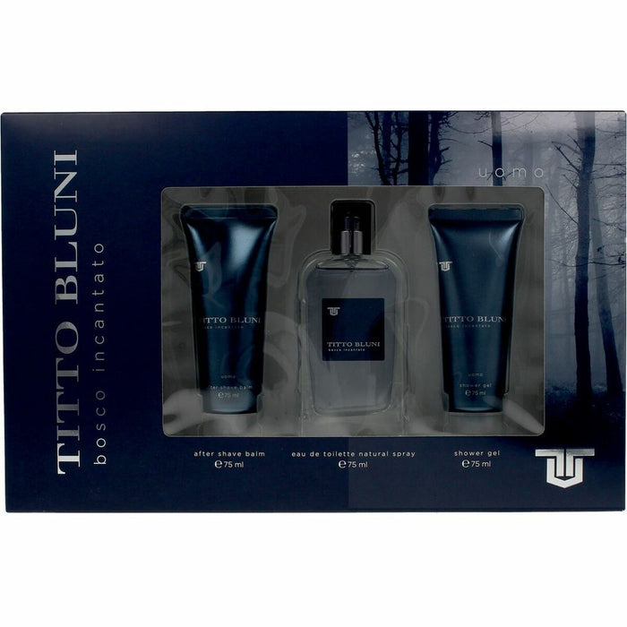 Set de Parfum Bărbați Titto Bluni Bosco Incantato 3 Piese