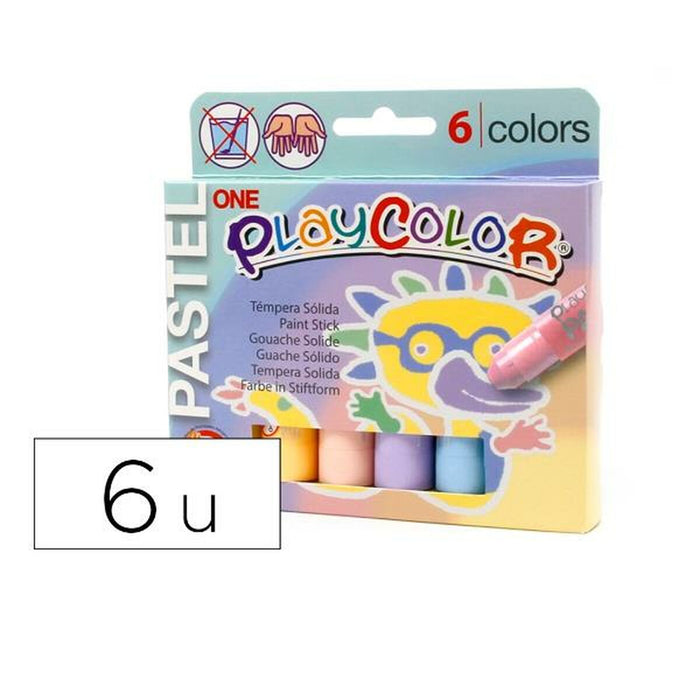 Tempera INSTANT 18401 Multicolor Plastic (6 Piese)