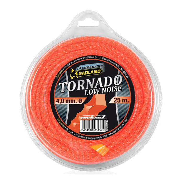 Firul mașinii de tăiat Garland Tornado X 71023X2540 25 m 4 mm Nivelul de zgomot redus