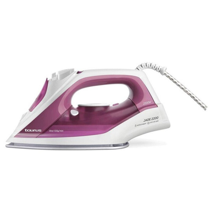 Fier de Călcat cu Abur Taurus Jade 2200W 270 ml Alb Roz