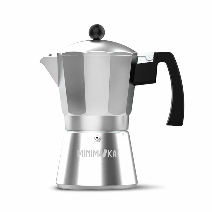 Cafetieră Italiană Taurus KCP9009 9T MINI MOKA Argintiu Aluminiu (9 Cești)