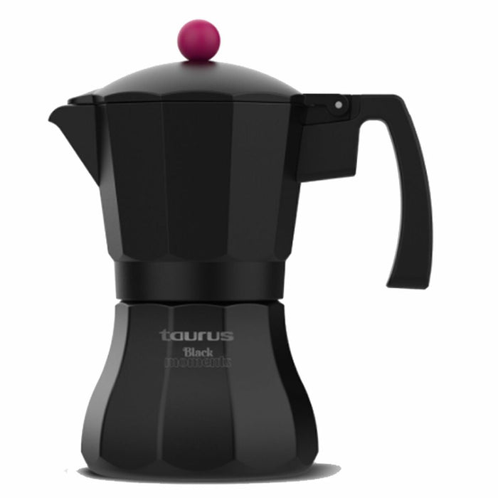 Cafetieră Italiană Taurus KCP9009I Negru Aluminiu 9 Cești