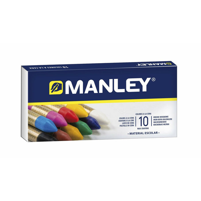 Creioane ceară colorate Manley MNC00033/110