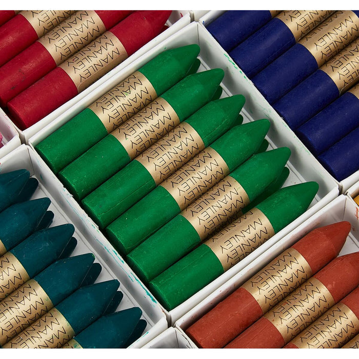 Creioane ceară colorate Manley ClassBox 192 Piese Multicolor