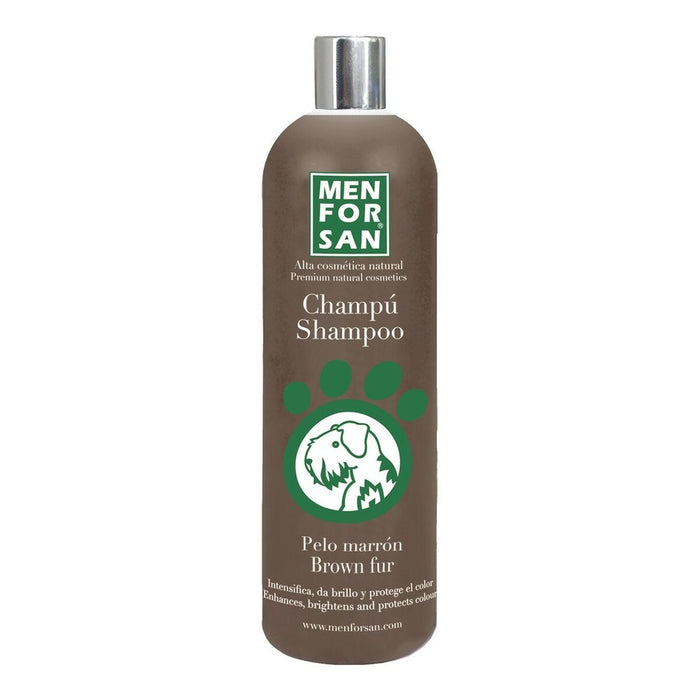 Șampon Menforsan Câine Păr șaten 1 L