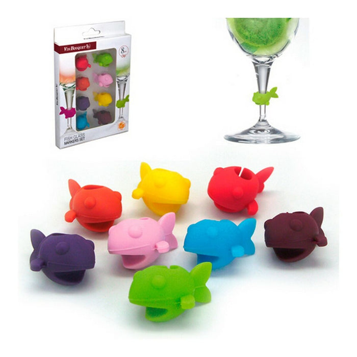 Marcator pentru cupe Vin Bouquet 8 pcs