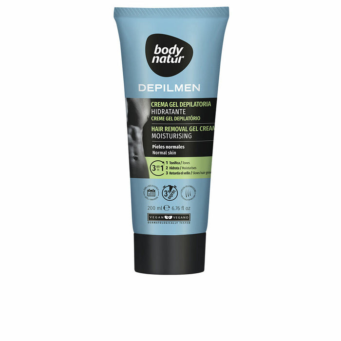 Cremă Epilatoare pentru Corp Depilmen Body Natur DEPILACIÓN BODY NATUR 200 ml (200 ml)
