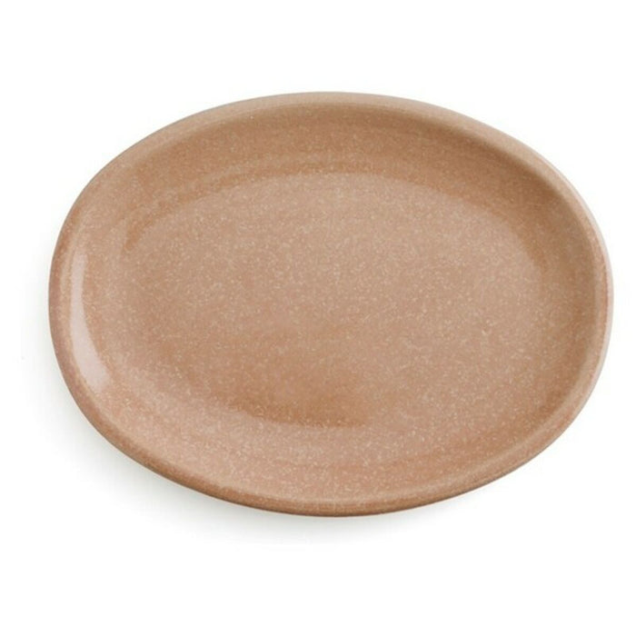 Tavă Anaflor Argilă arsă Ceramică Bej (33 x 25 cm)